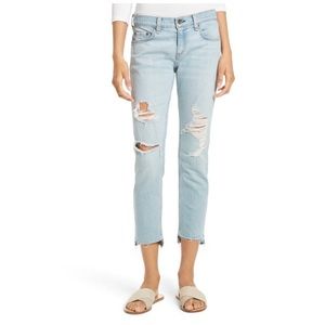 Rag & Bone Dre Capri Slim Boyfriend Jeans